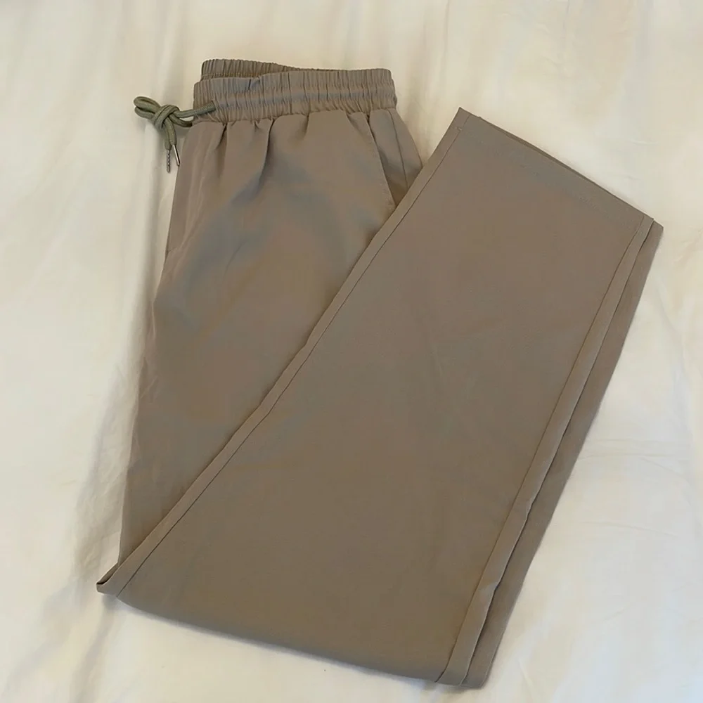 Brown Cotton Pants: Mens - Picture 1 of 7